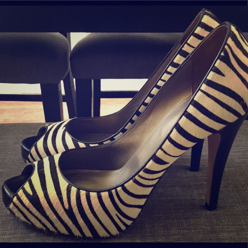 Saks Fifth Avenue Striped Shoes
